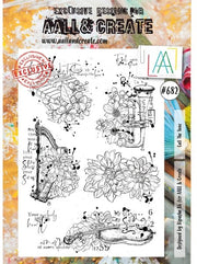 AALL & CREATE STAMP A4 #682 Call The Tune